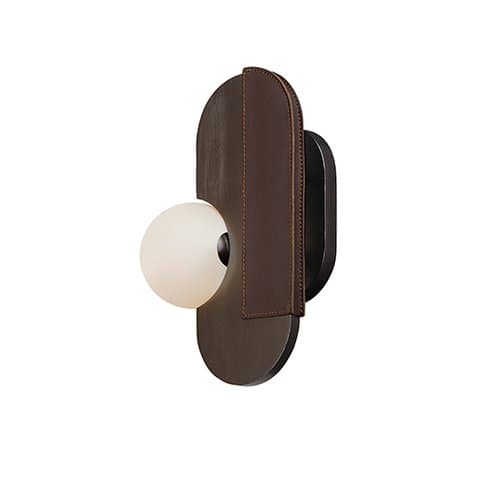 Stitched Side-Light Wall Sconce